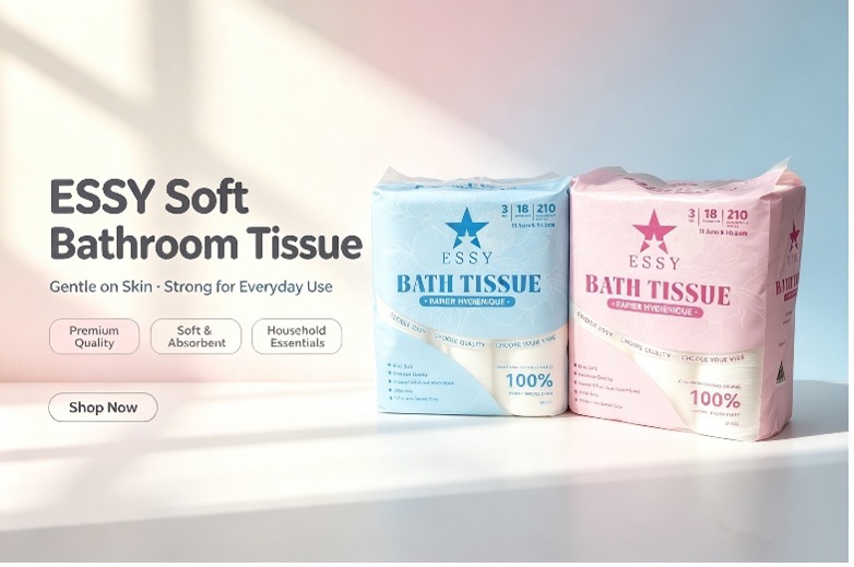 ESSY Soft Bathroom Tissue bag detail