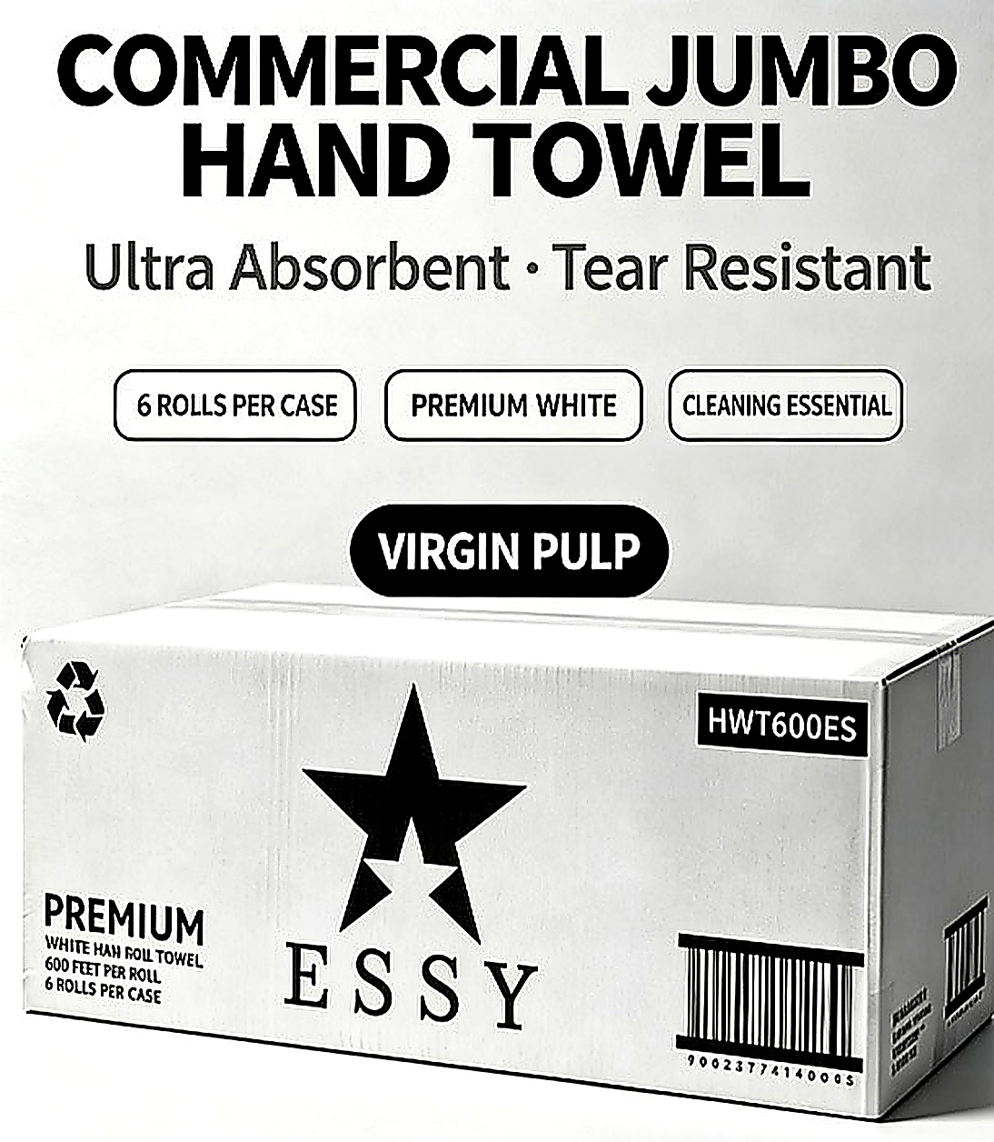 Commercial Hand Towel Roll bulk presentation