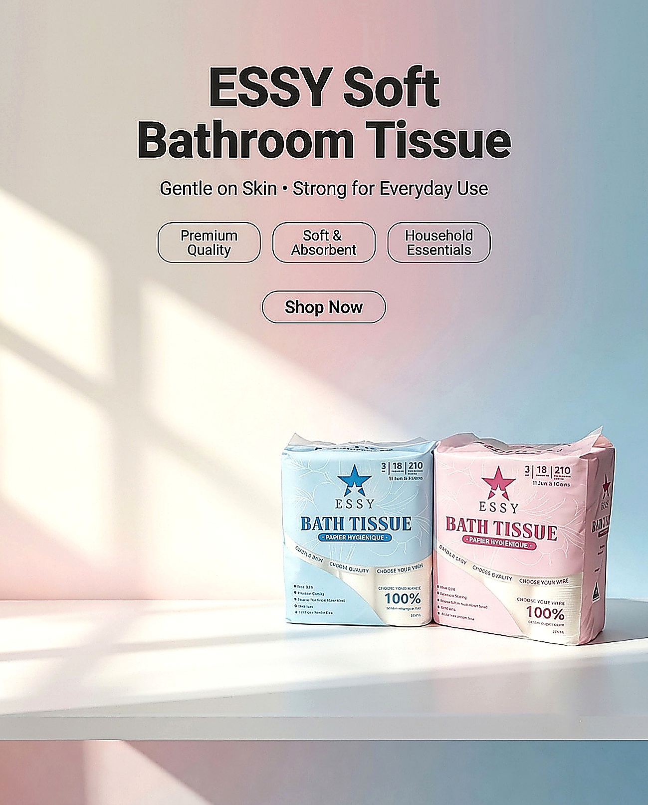 ESSY Residential Bathroom Tissue